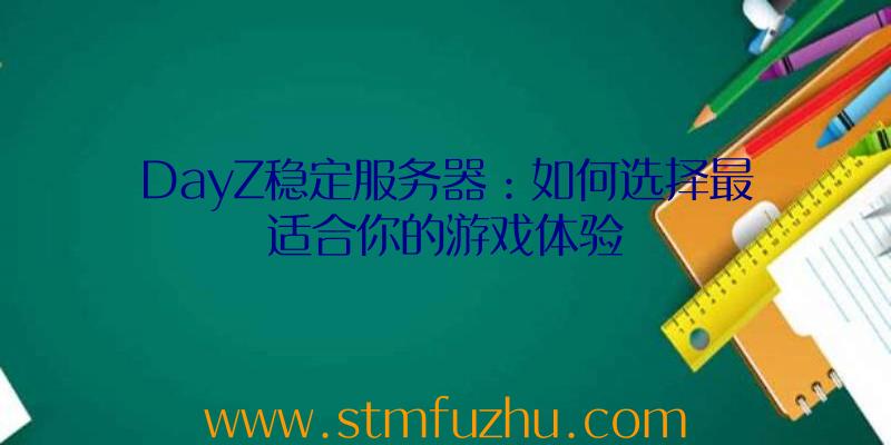 DayZ稳定服务器：如何选择最适合你的游戏体验